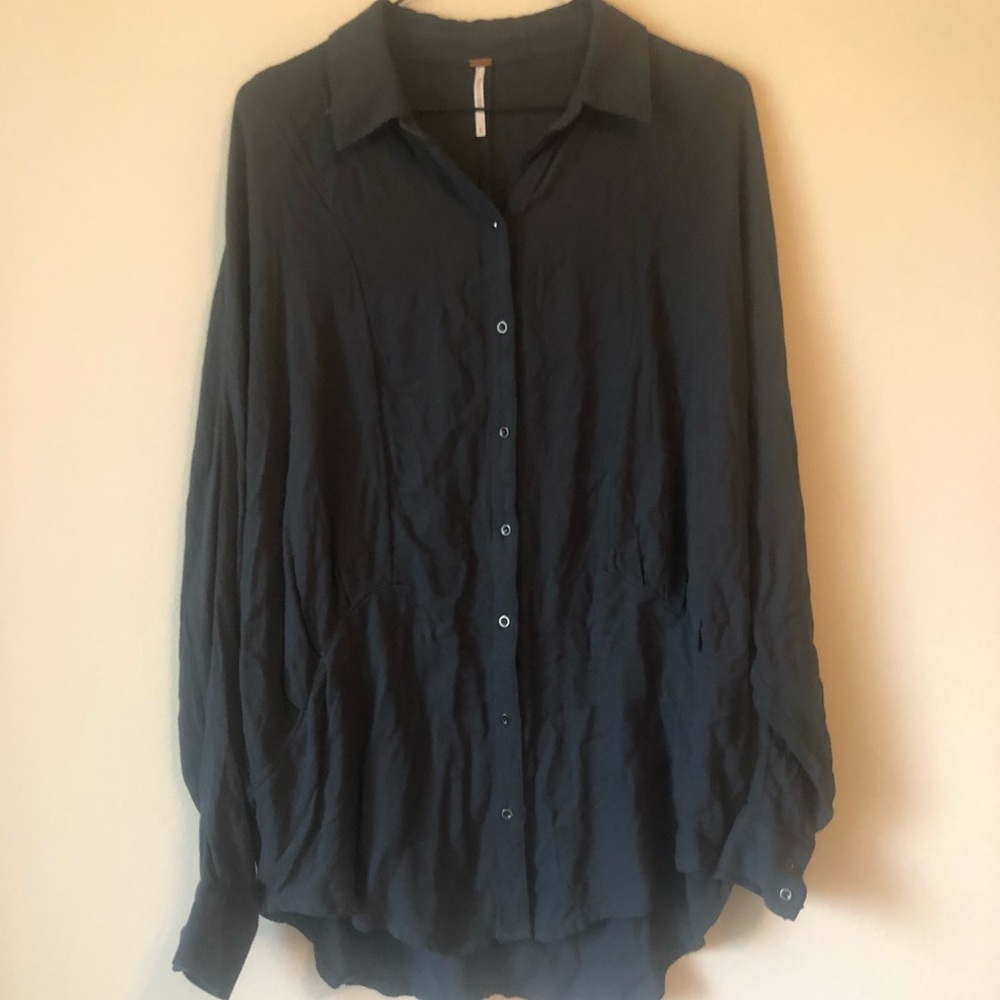 Free People Button Up